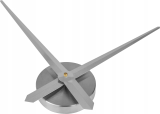 Hodiny - INTERSIDE strieborné nástenné hodiny, 10 cm